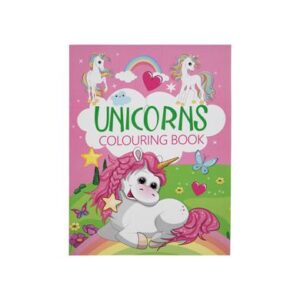 Book colouring unicorns