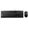 Port Design COMBO Wired Mouse + Keyboard - Black