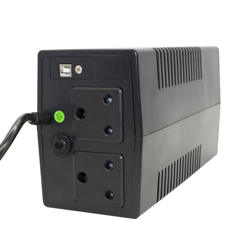 FSP FP600 600VA 2x Type-M 1x USB Com UPS - Image 3