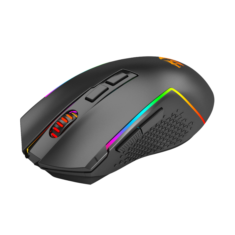 REDRAGON Trident Pro 8000DPI RGB Gaming Mouse - Black - Image 2