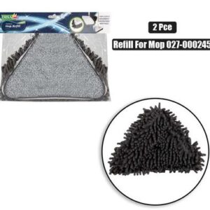 Mop refill fits (27-245)2pc m/fibre pads