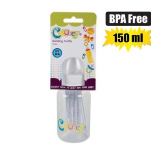 Cooey feeding bottle pl 150ml round