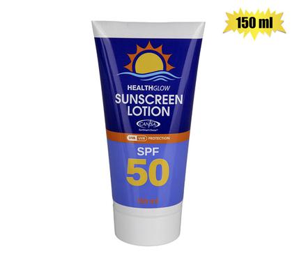 Sunscreen lotion spf50 150ml tube