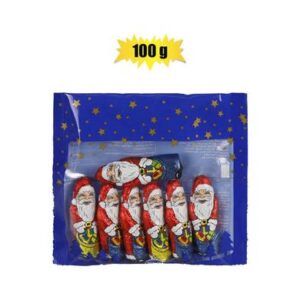 Xmas confec choc kl foil santa pack 115g