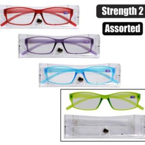 Reading glass 1 style asst col stren:2