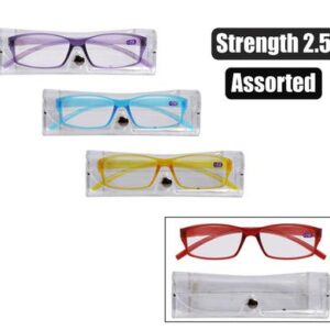 Reading glass 1 style asst col stren:2.5