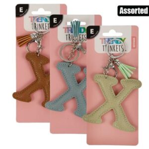 Keychain alpha faux-leather x