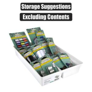 Organiser non-slip 4-division 33x22x5cm