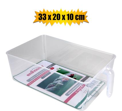 Organiser frigo 33x20x10cm w/handle