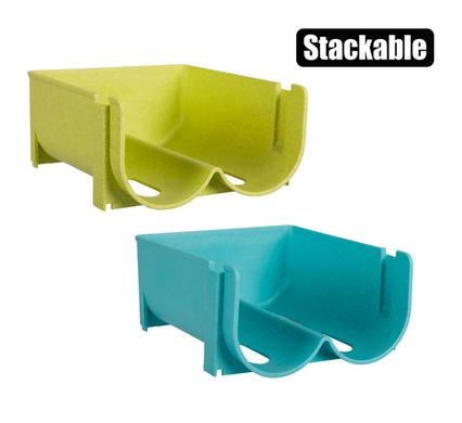 Fridge organiser bottle holder 14x16x7cm