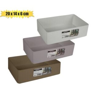 Organiser shell pattern 20x14x6cm