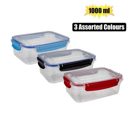 Container clip lock goldex 1000ml