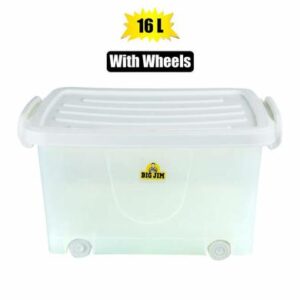 Storage box glider 16l 39x30x19cm wheels