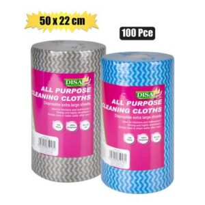 Cleaning cloth roll 100 50x22cm