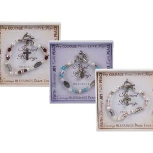 Orn trinket bracelet blessing asst