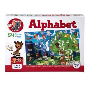 Puzzle jigsaw alphabet 54pc