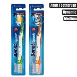 Tooth brush w/cap adult dynamic medium