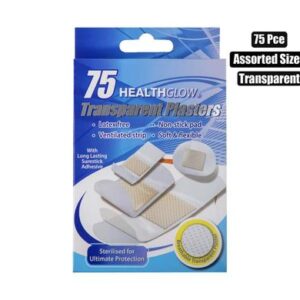 Plaster clear 75pc asstd sizes