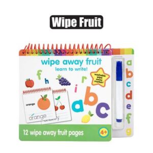 Book edu dry wipe fruit