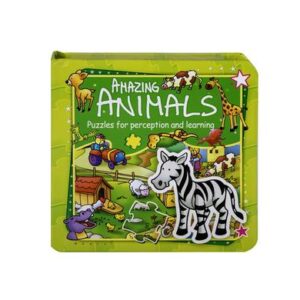 Book reader amazing animals puzzle